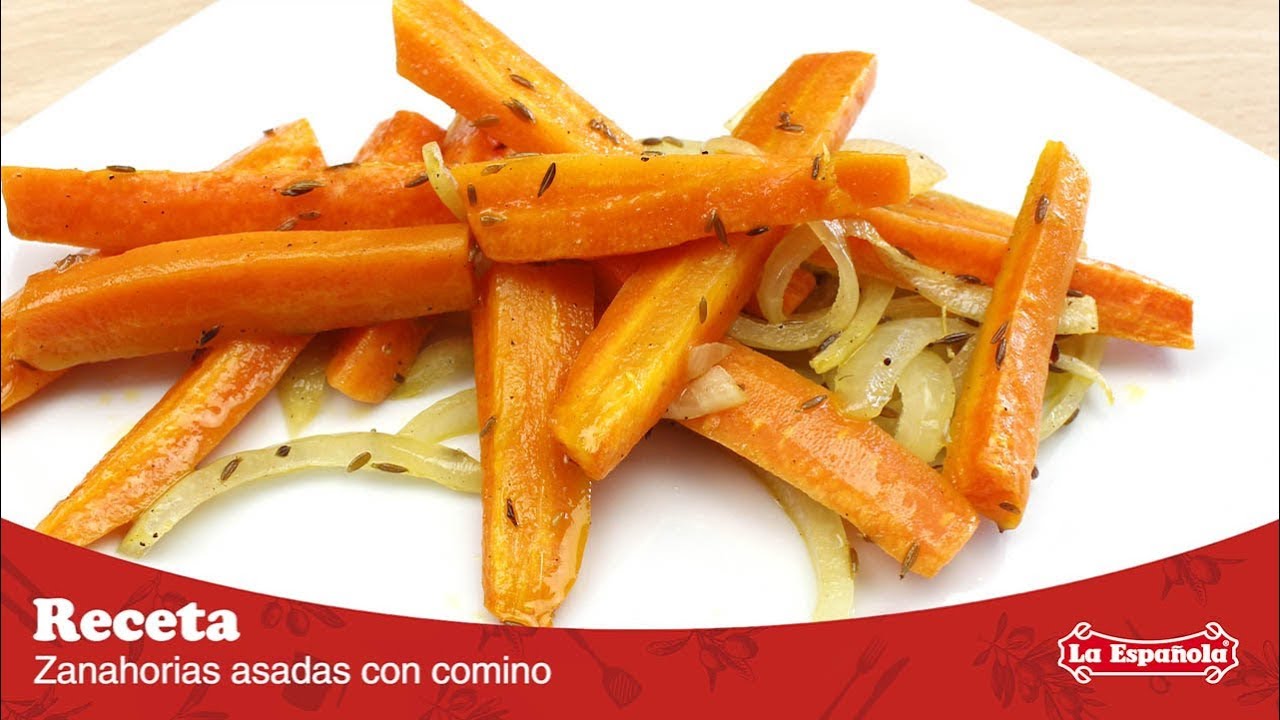 Zanahorias asadas con comino y miel