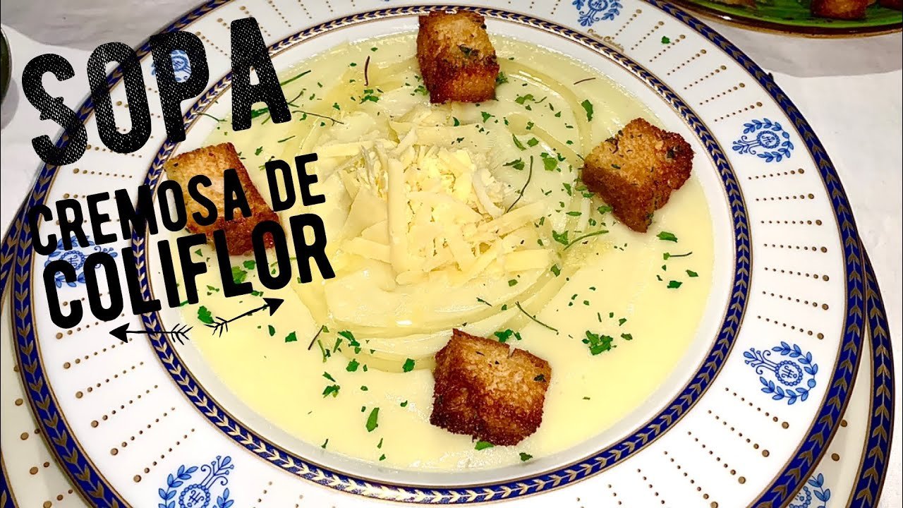 Coliflor con queso cheddar