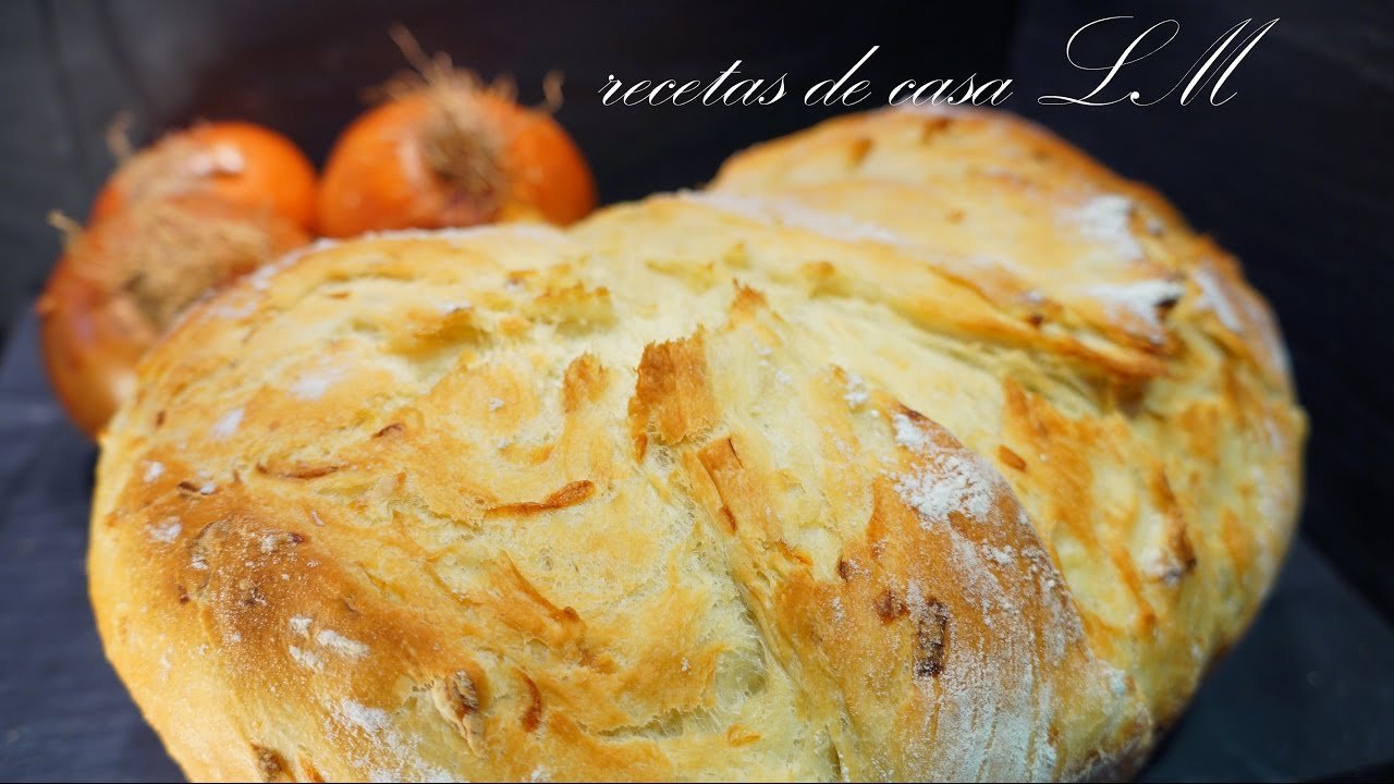 Pan salado de cebolla