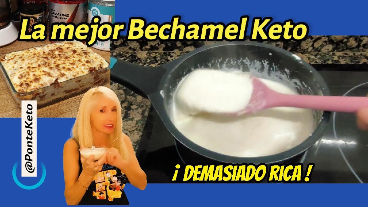 Receta de Bechamel keto