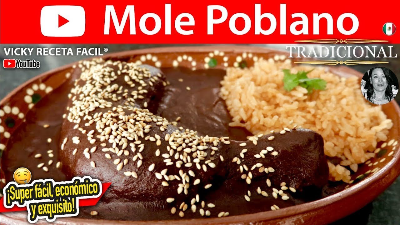 Receta de Mole poblano fácil