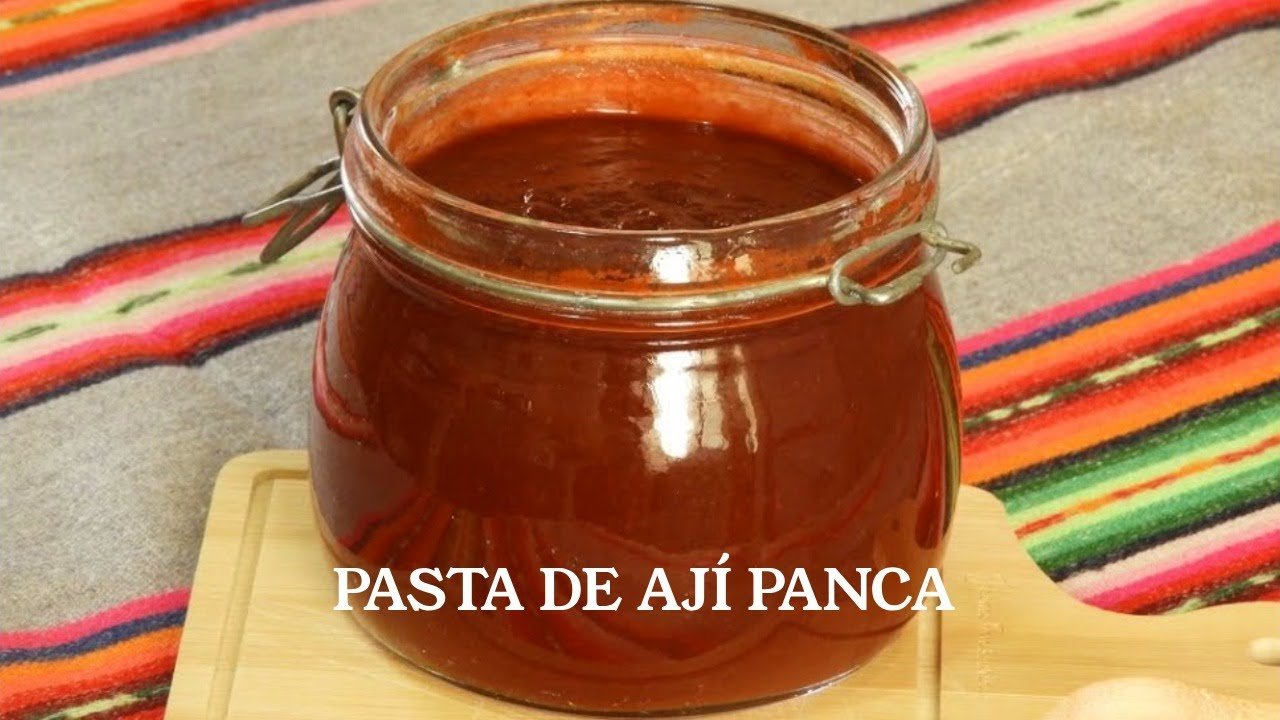 Receta de Pasta de ají panca