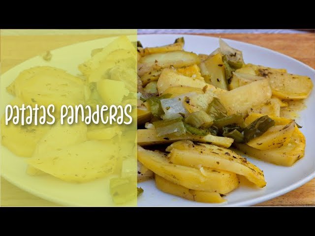 Receta de Patatas panaderas al microondas