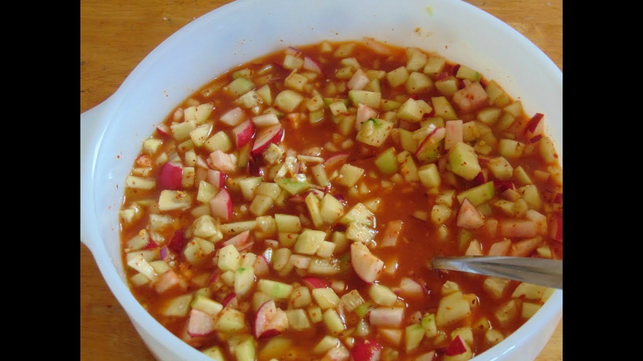 Receta de Salsa de pepino para pozole
