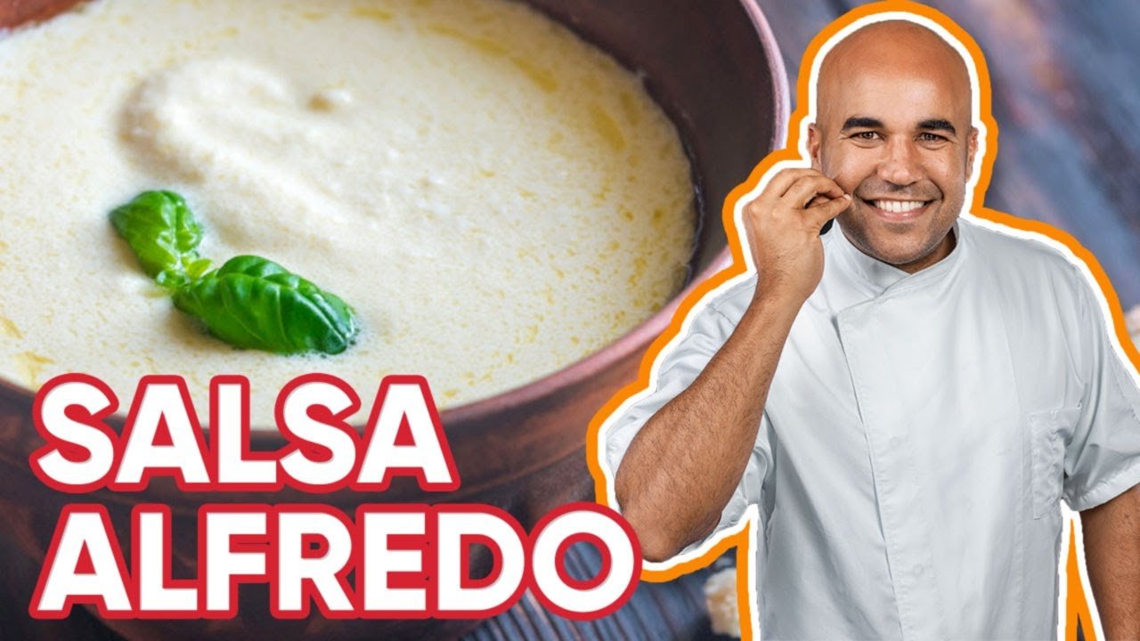 Salsa Alfredo con ajo rostizado
