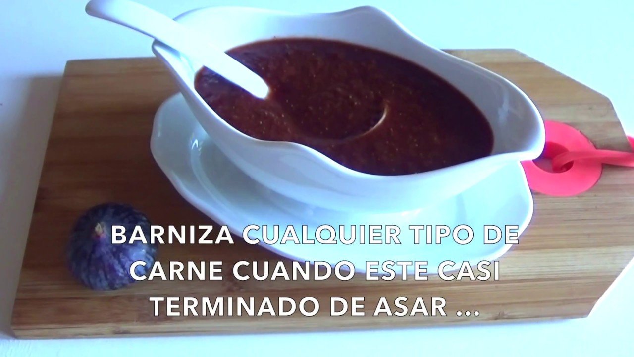 Salsa BBQ de higos