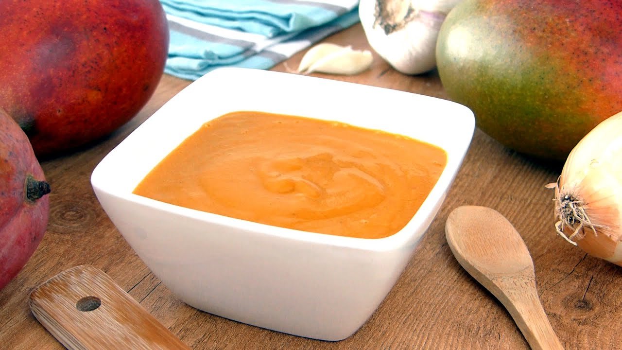 Salsa agridulce de mango