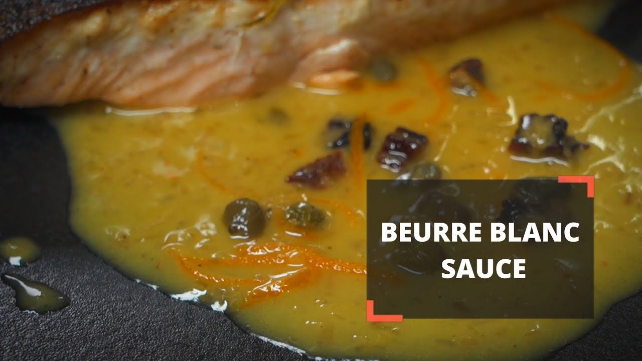 Salsa beurre blanc con naranja