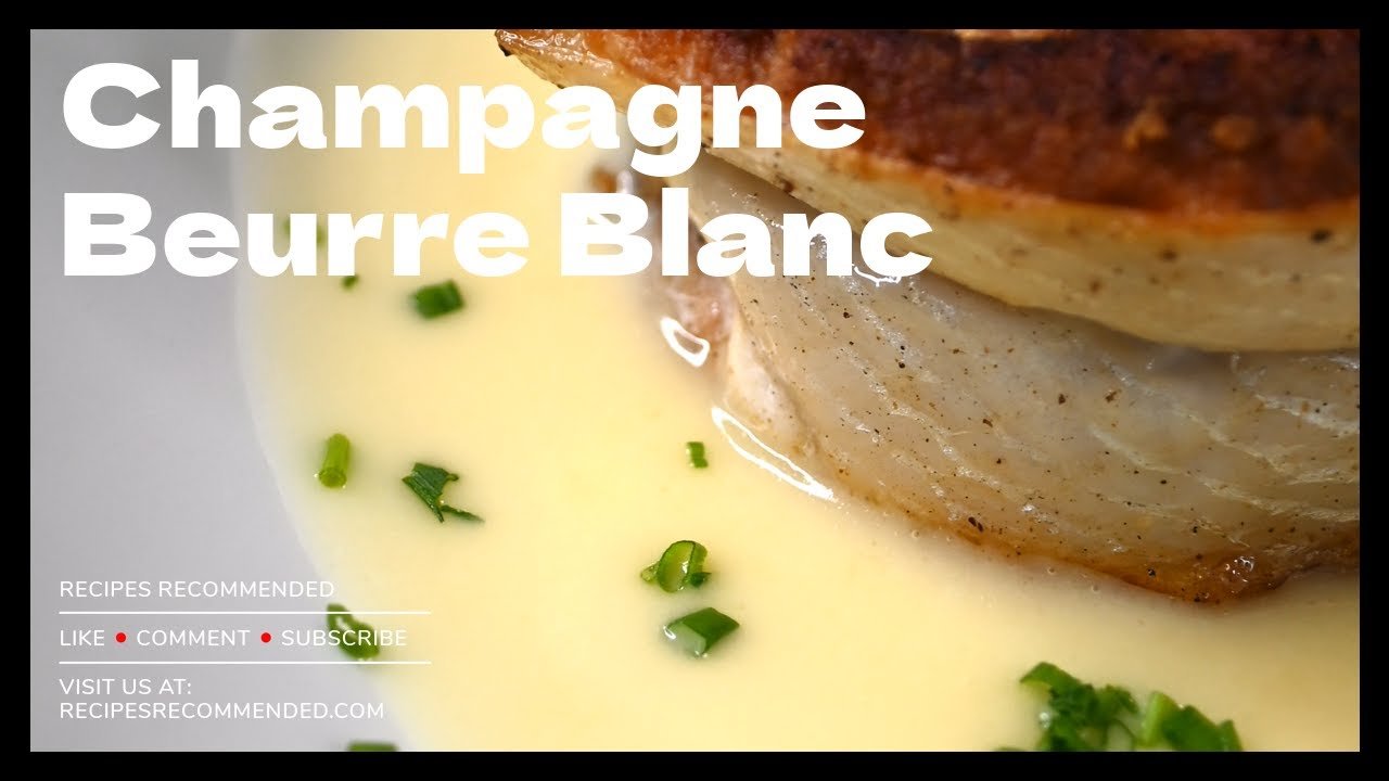 Salsa beurre blanc de champán