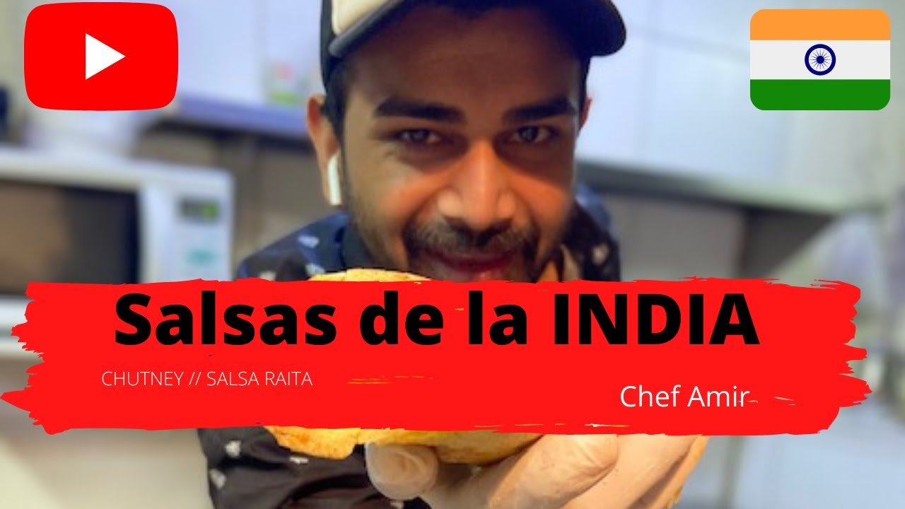 Salsa chutney de ajo india