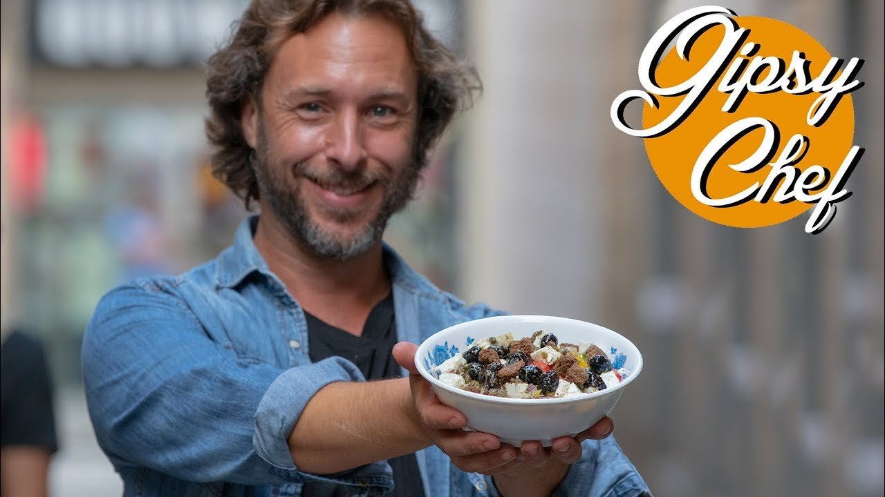 Salsa dakos griega de tomate