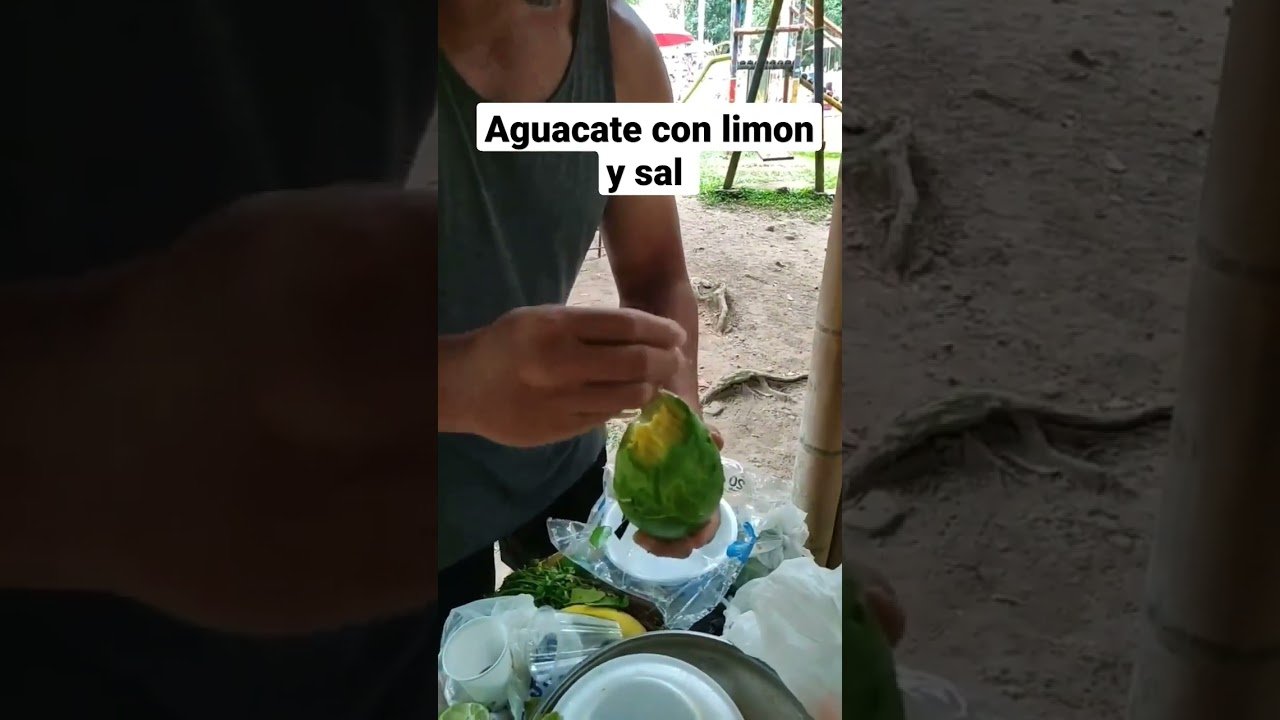 Salsa de aguacate con limón