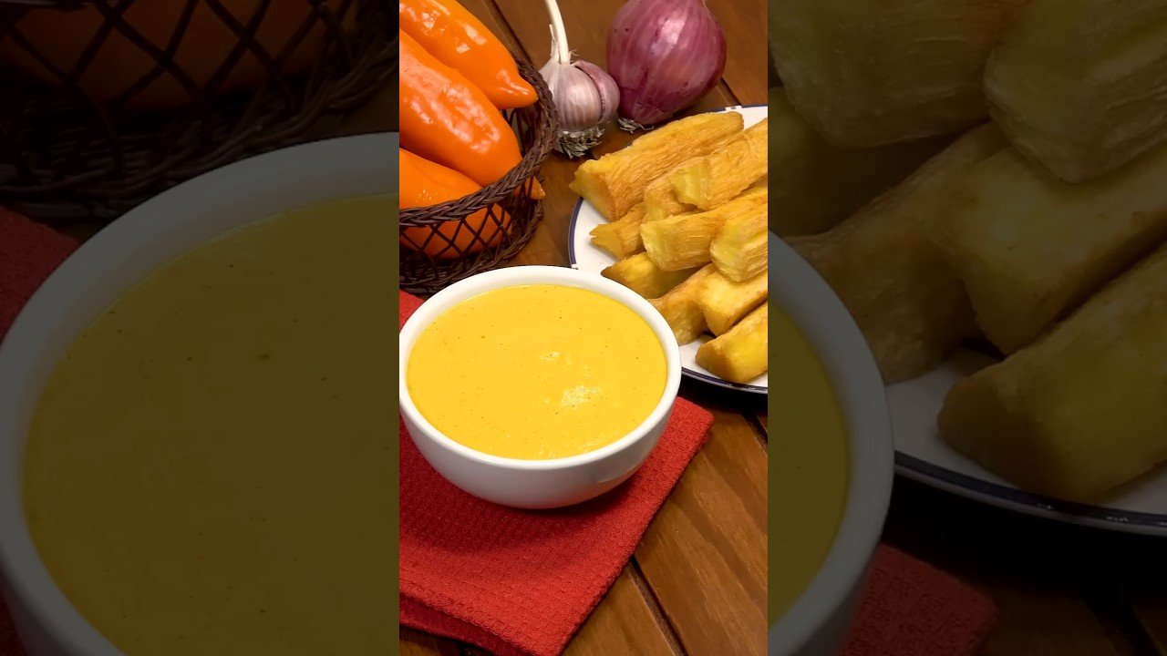 Salsa de ají amarillo con leche