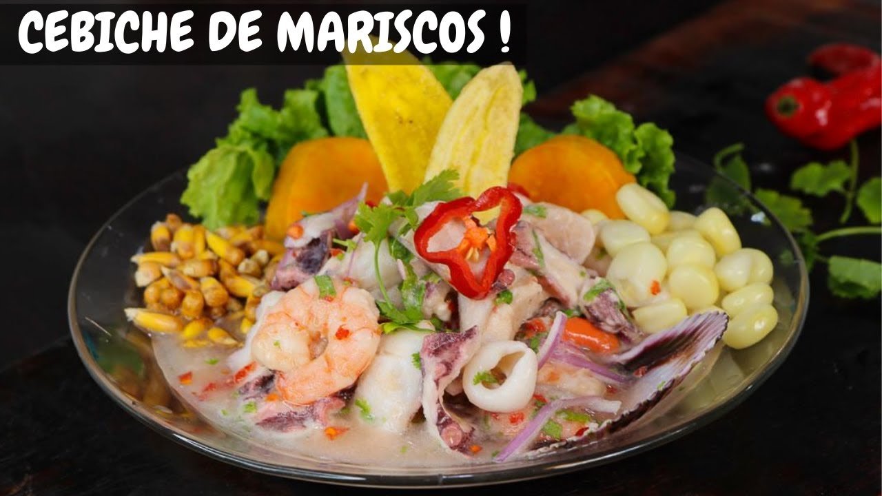 Salsa de ají limo para ceviche mixto
