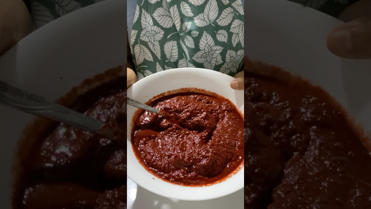 Salsa de ají panca picante
