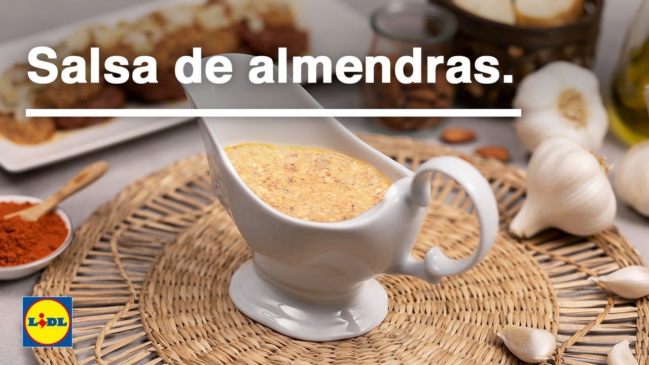 Salsa de almendra aromática