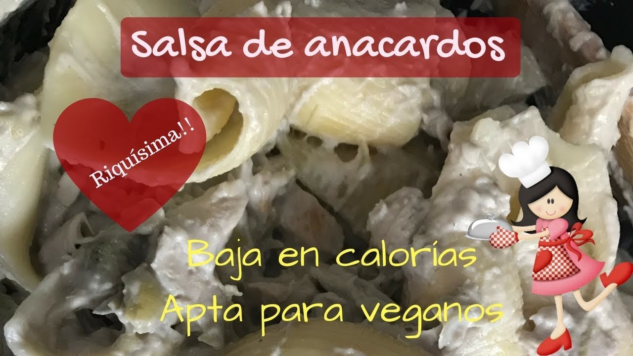 Salsa de anacardos para tacos veganos