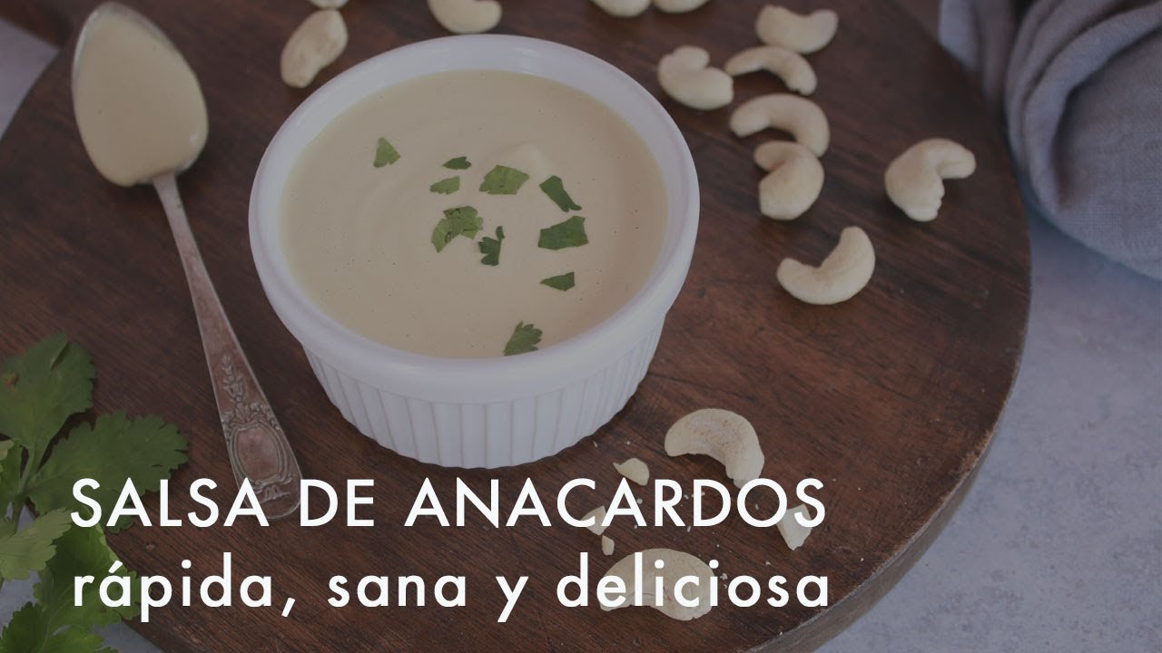 Salsa de anacardos y pimienta