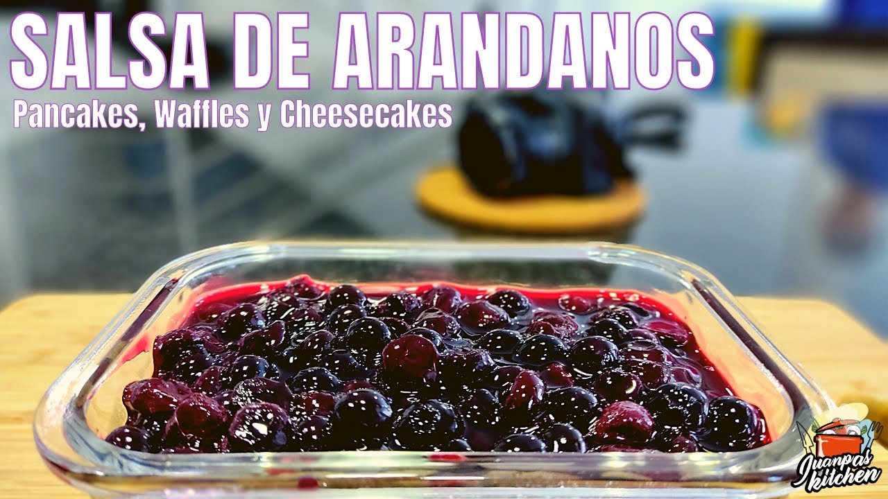 Salsa de arándanos para quesos suaves