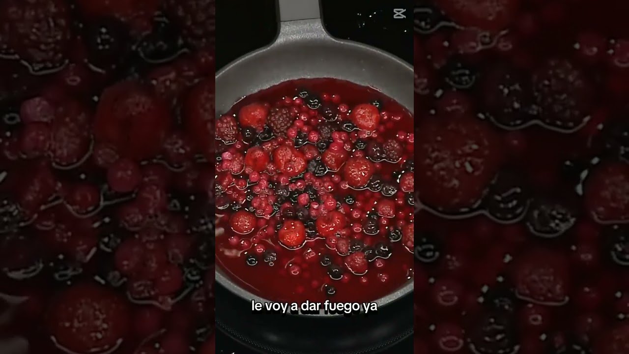 Salsa de cacao y frambuesa