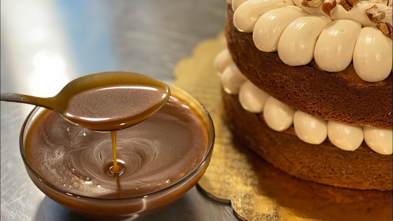 Salsa de caramelo para postres