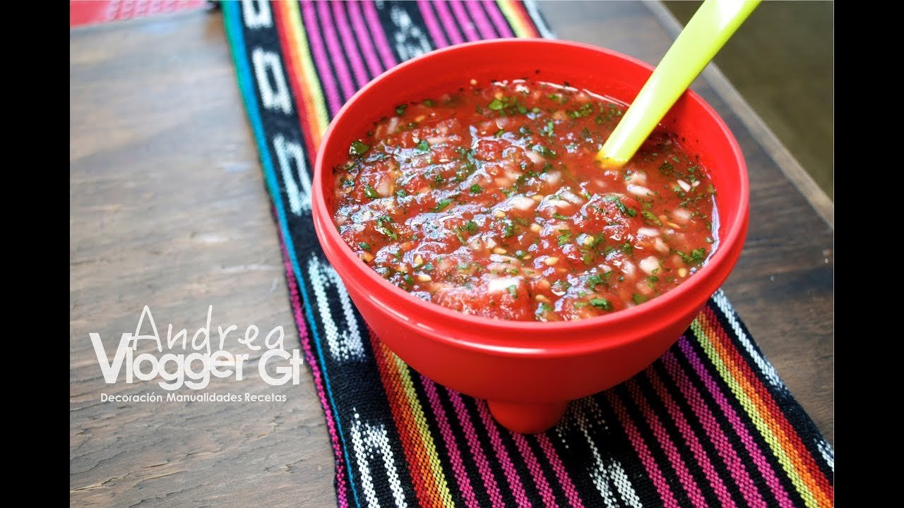 Salsa de chilmole casera