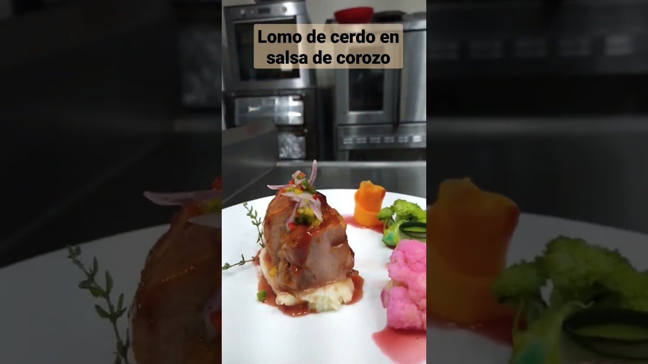 Salsa de corozo elegante