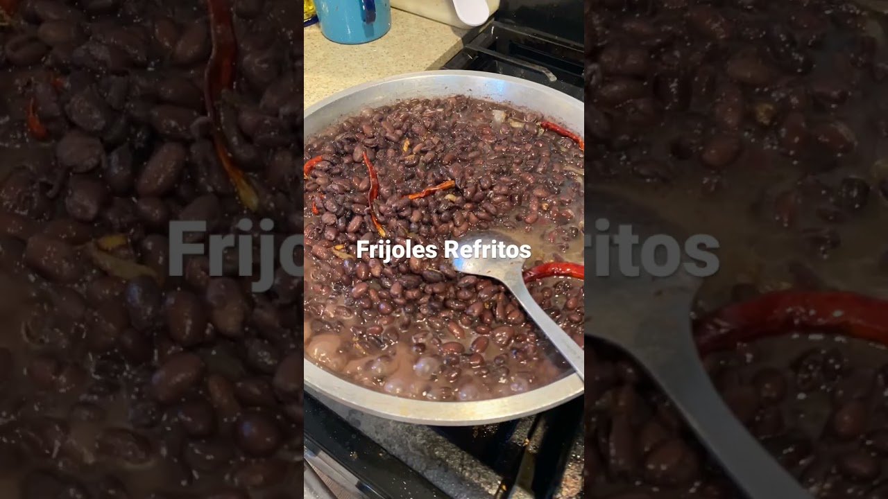 Salsa de frijoles negros para burritos
