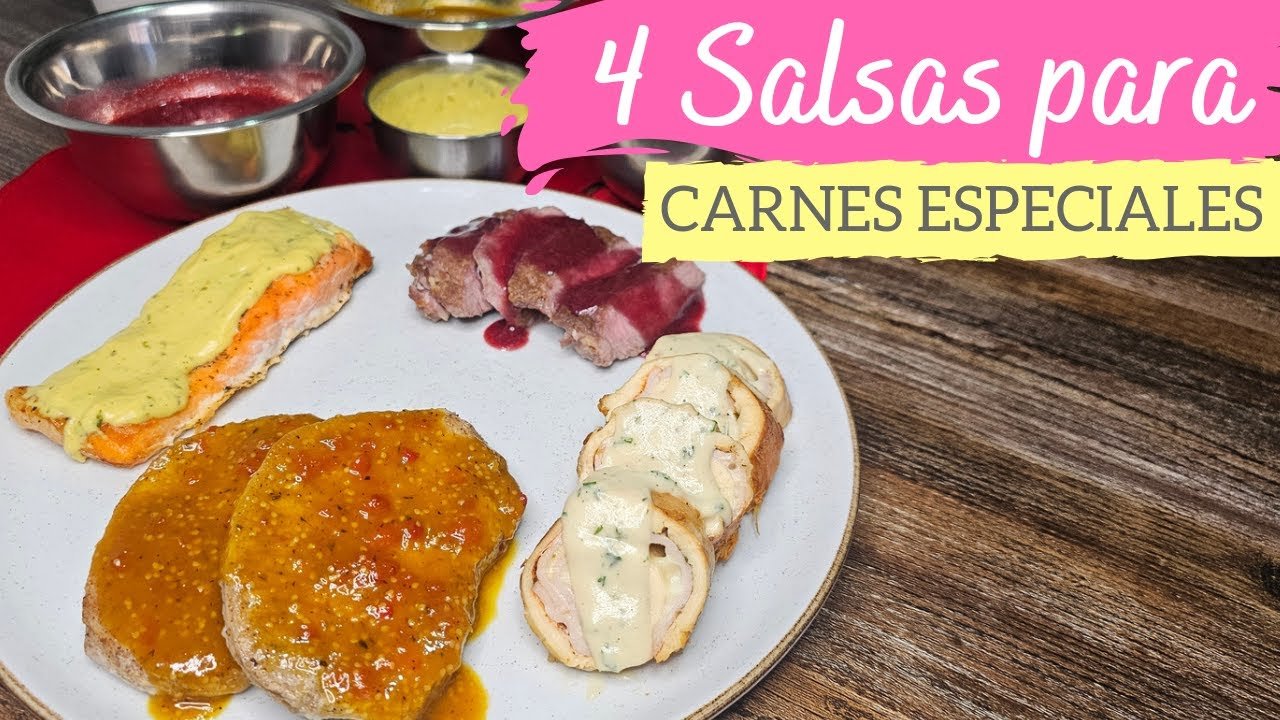 Salsa de frutas para carnes blancas