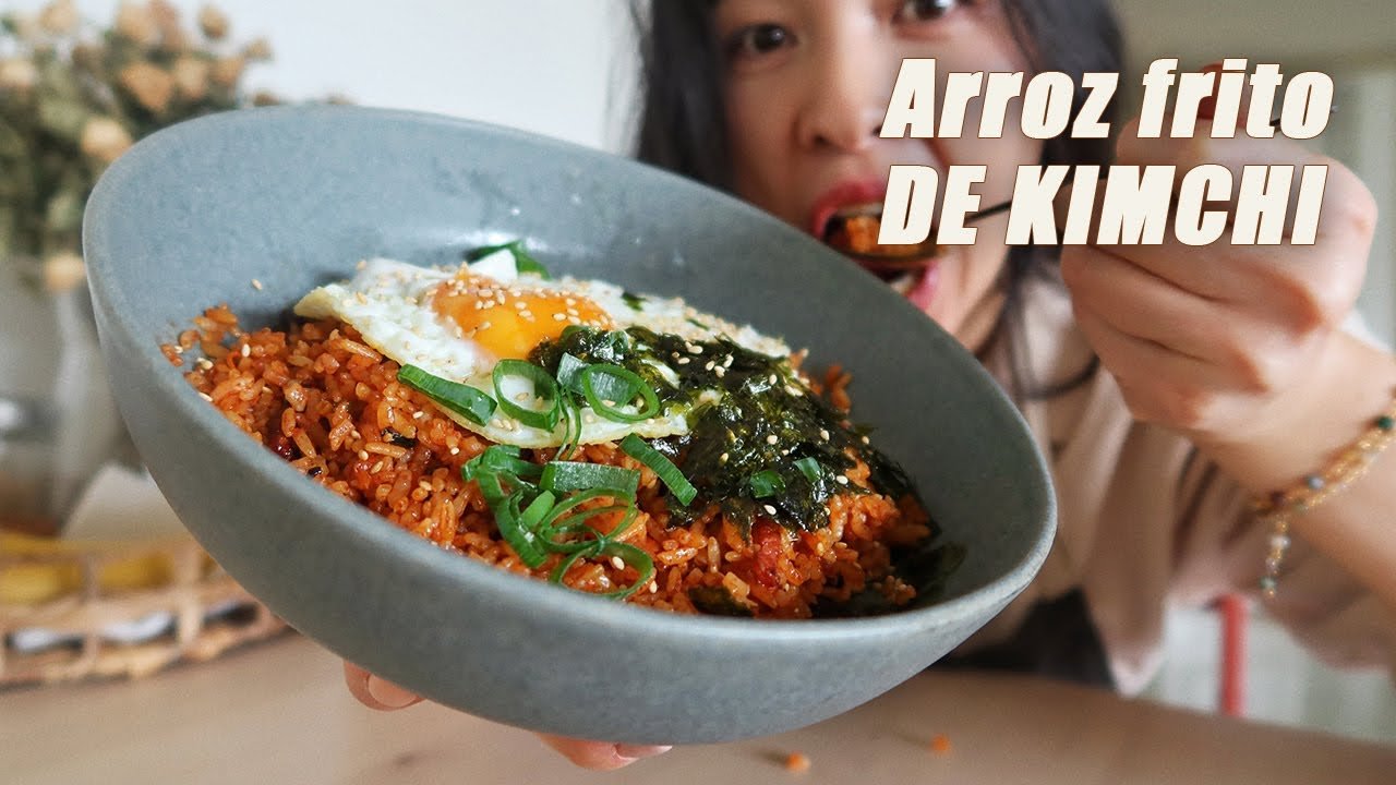 Salsa de kimchi para arroz frito