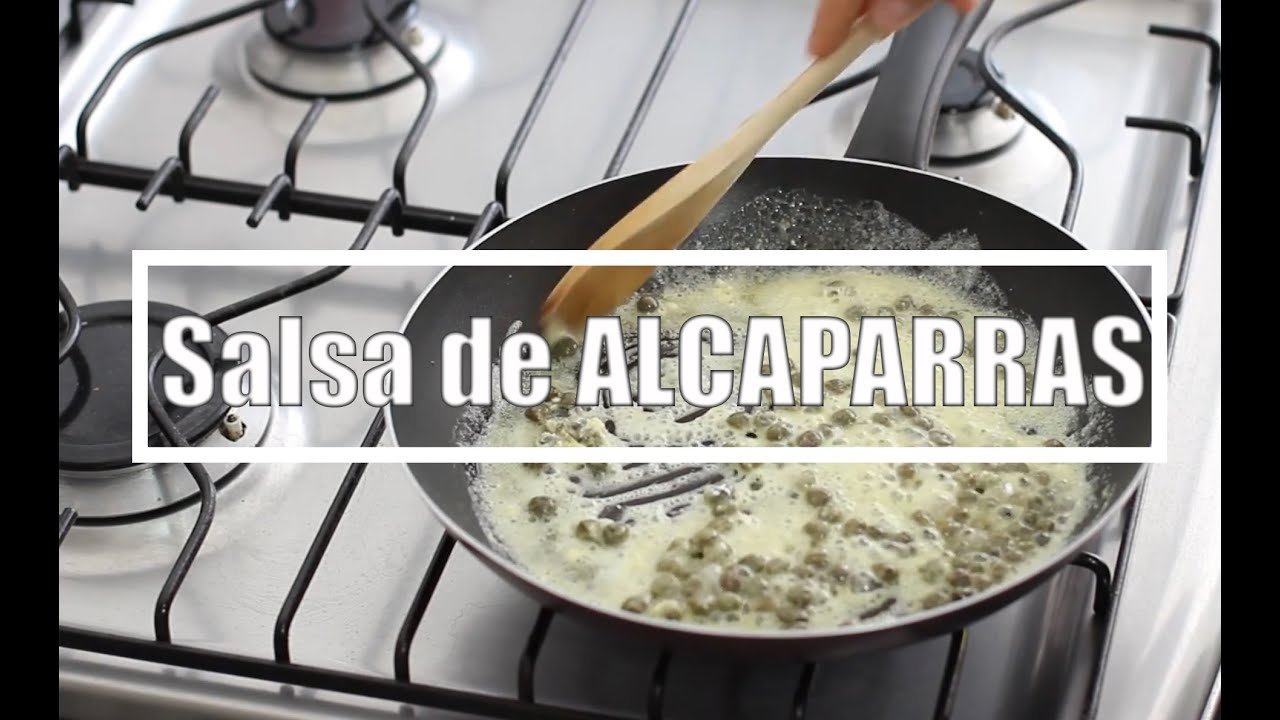 Salsa de limón y alcaparras para pollo