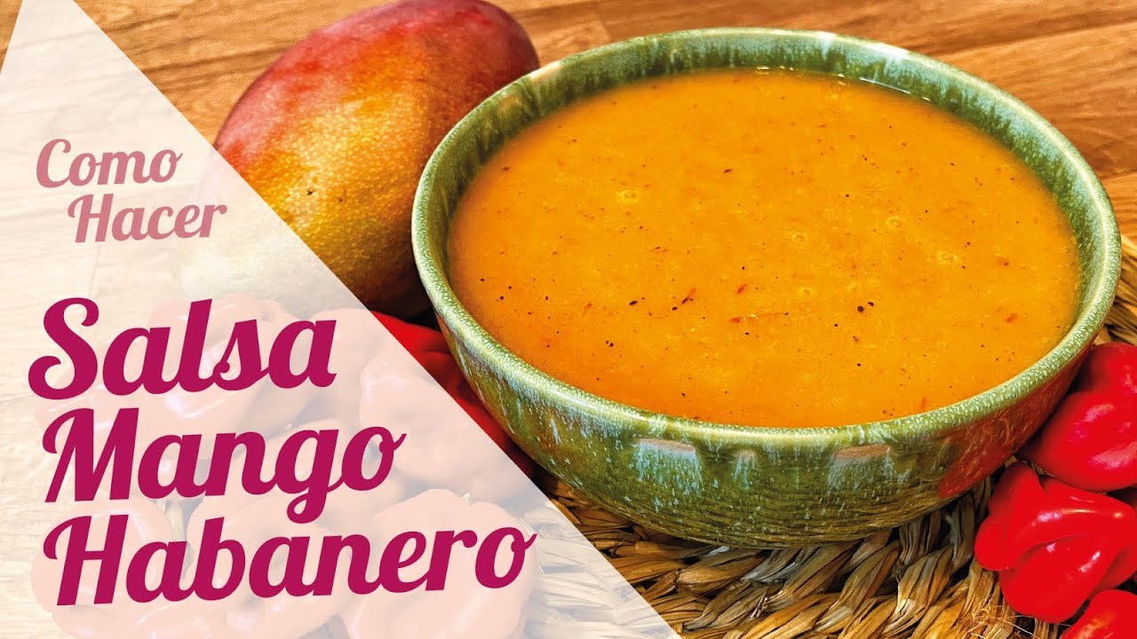 Salsa de mango y habanero