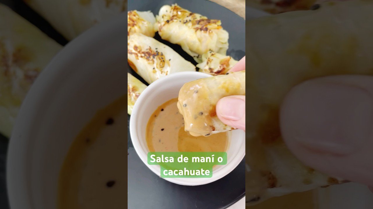 Salsa de maní estilo asiático