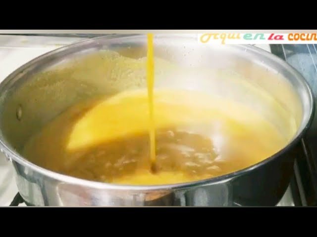 Salsa de maracuyá cremosa con nata