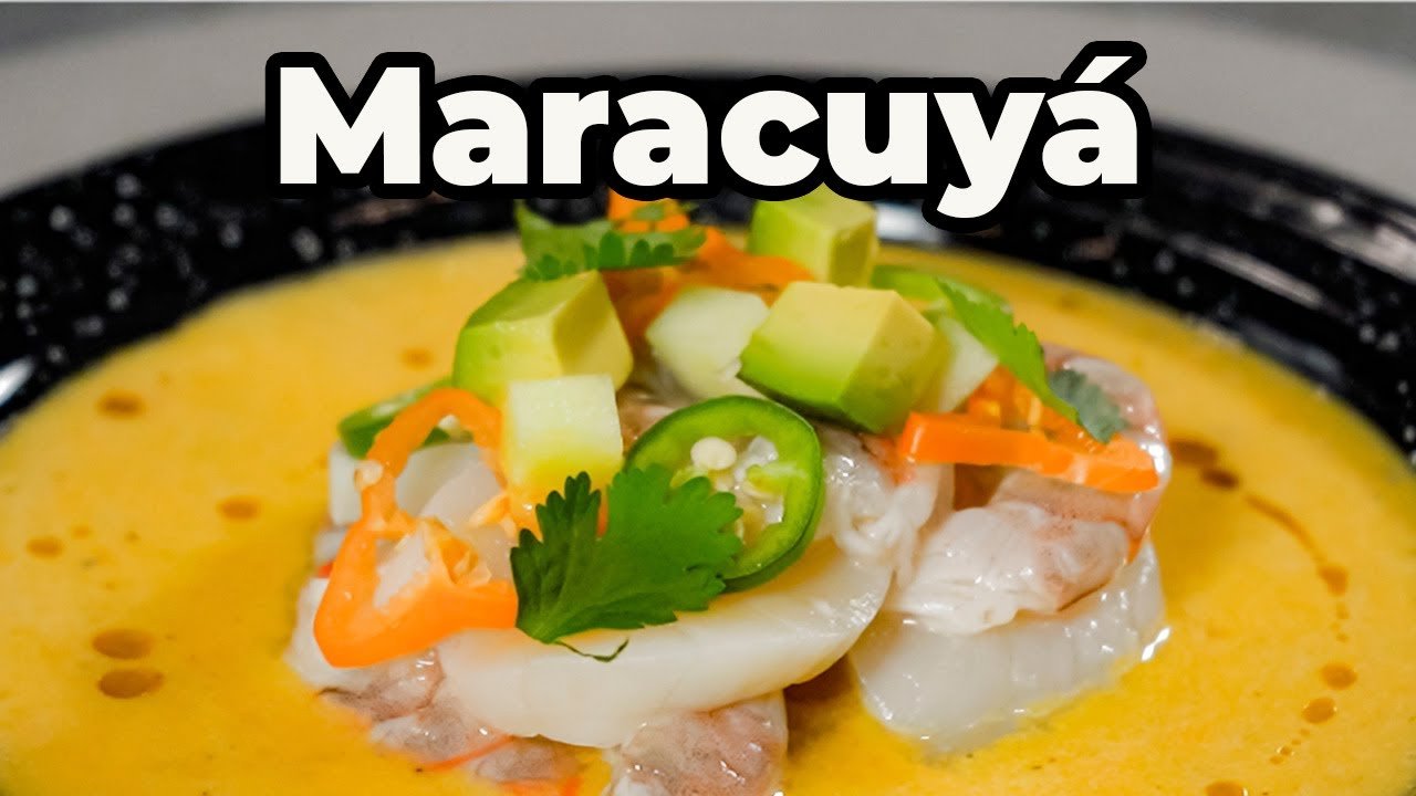 Salsa de maracuyá y chile para camarones