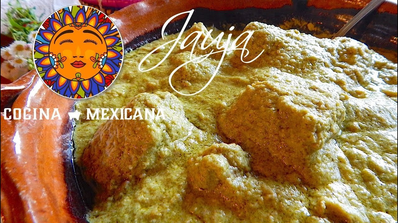 Salsa de mole verde mexicano