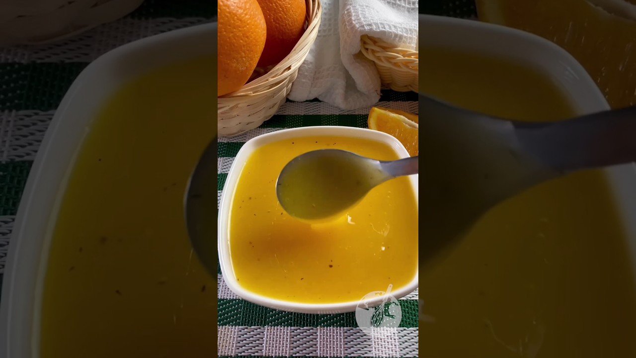 Salsa de naranja cremosa