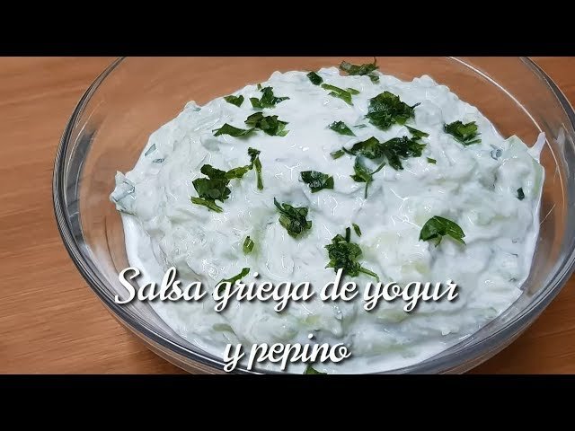 Salsa de pepino ácida suave