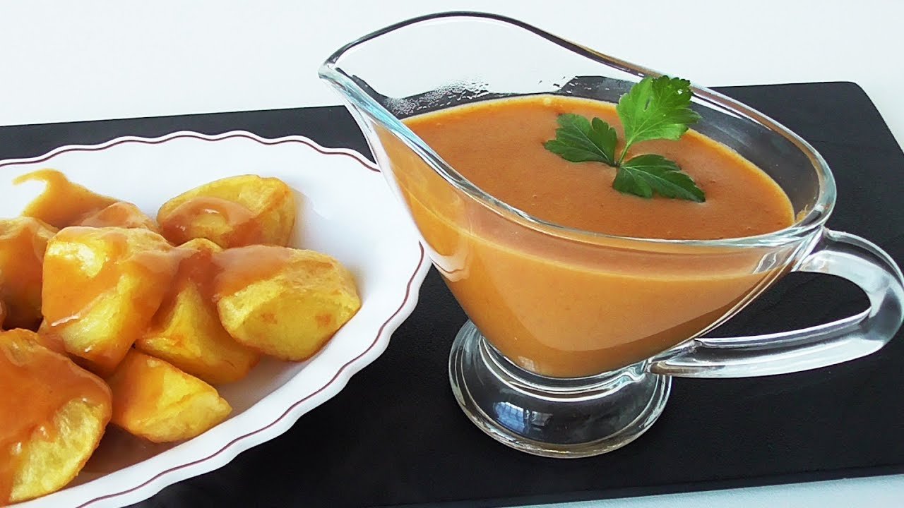 Salsa de pimentón ahumado para papas bravas