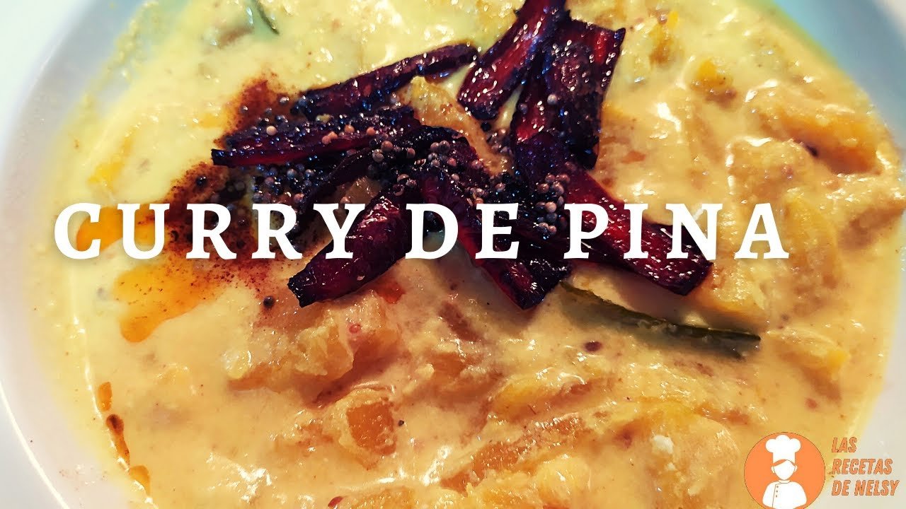 Salsa de piña con curry