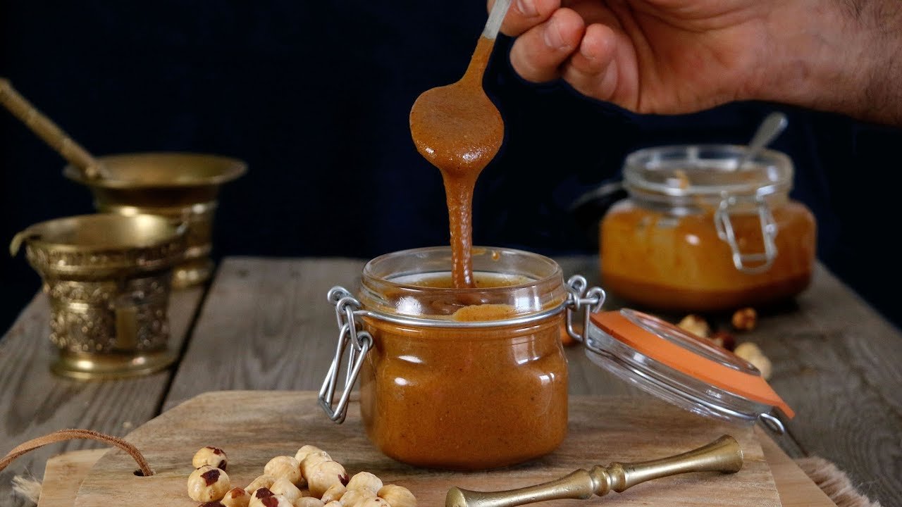 Salsa de praliné de avellana