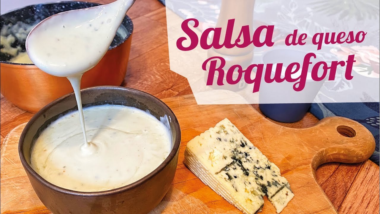 Salsa de queso azul y nuez