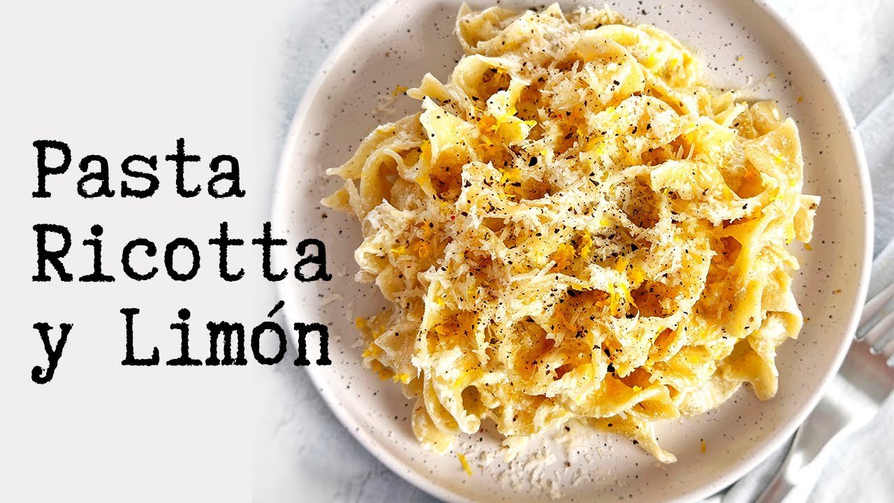 Salsa de ricotta con limón y pimienta