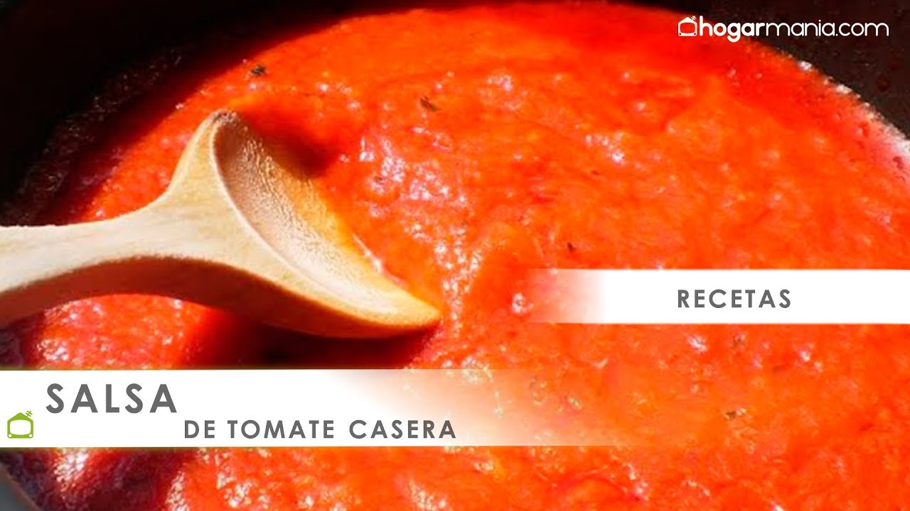 Salsa de tomate dulce natural