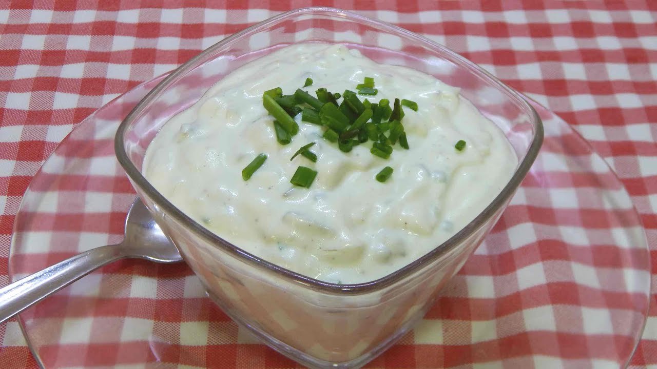 Salsa de yogur griego suave