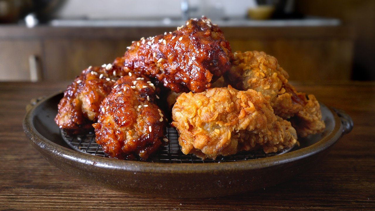 Salsa gochujang para pollo frito coreano