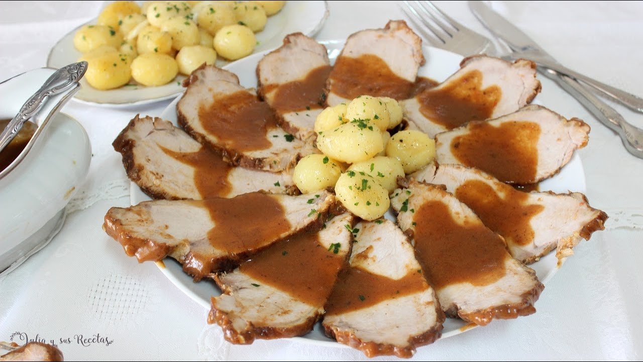 Salsa gravy de cerdo con vino