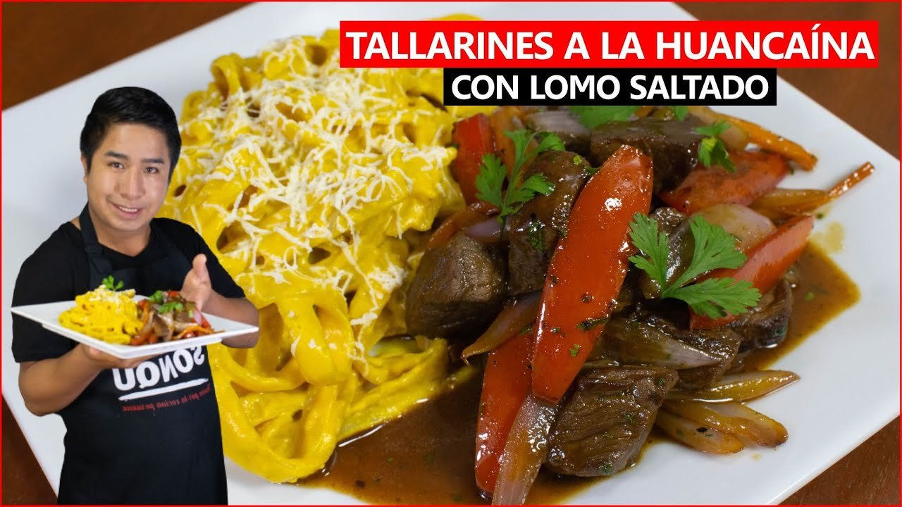 Salsa huancaína para tallarines