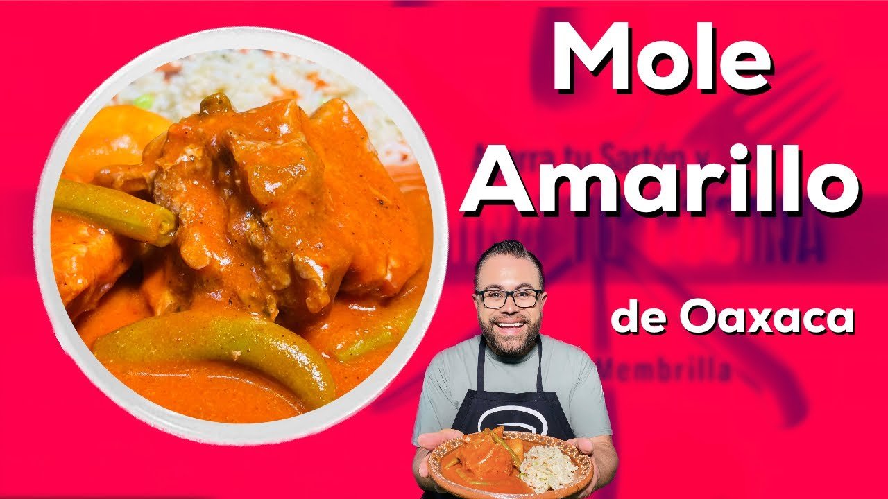 Salsa mole amarillo especiado
