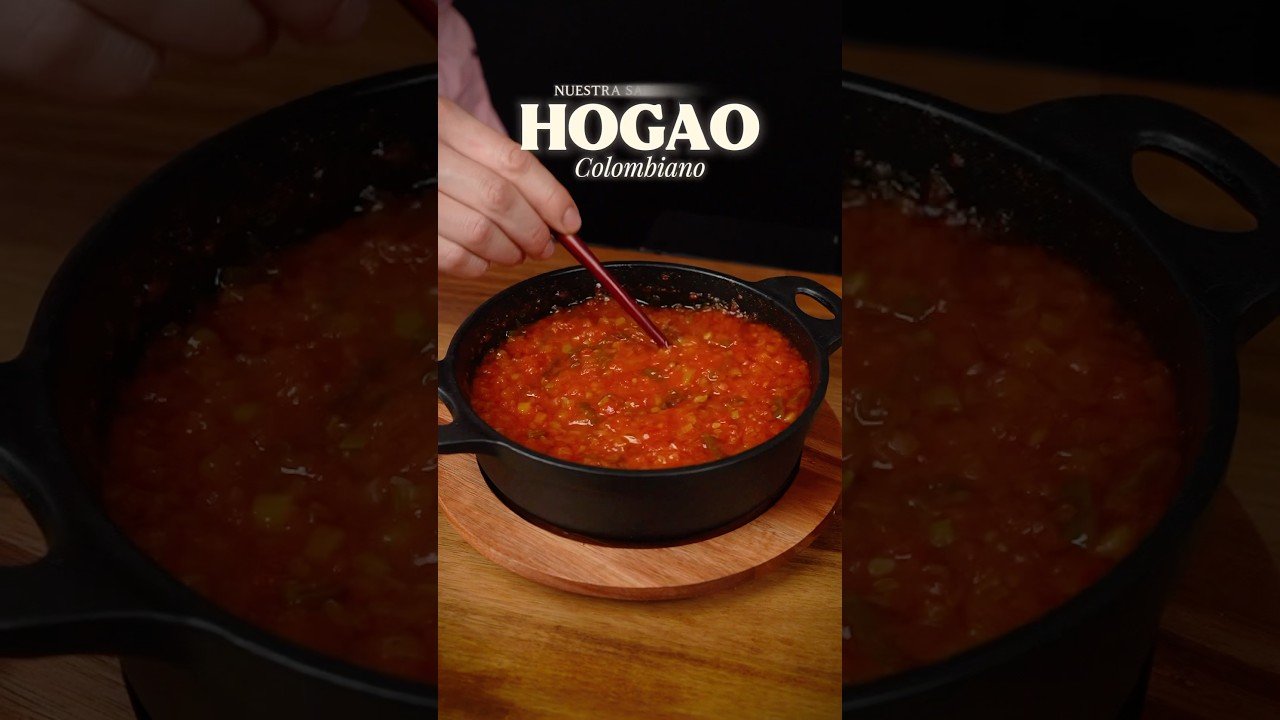 Salsa paisa de hogao con comino